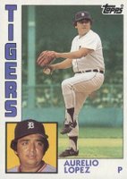 1984 Topps #95 Aurelio Lopez Baseball Card