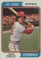 1974 Topps #464 Jose Cruz Baseball Card