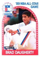 1989 Hoops #48 Brad Daugherty All-Star Basketball Card