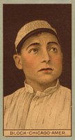 1912 Brown Backgrounds Broadleaf #17 Jimmy Block Baseball Card