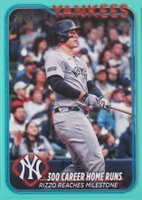 2024 Topps Update #US241 Anthony Rizzo Aqua Baseball Card