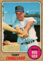 1968 O-Pee-Chee #140 Tony Conigliaro Baseball Card