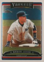 2006 Topps Chrome #191 Derek Jeter Baseball Card