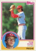 1983 Topps #86 Tom Hume Baseball Card