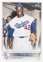2022 Topps #442 Jackie Robinson Ssp Baseball Card