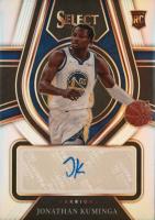 2021 Panini Select Rookie Signatures #RSJKM Jonathan Kuminga Basketball Card