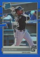 2020 Panini Donruss Optic #62 Luis Robert Blue Baseball Card