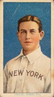 1914 Coupon Cigarettes (Type 2) # Hal Chase Buffalo-Portrait-Blue Background Baseball Card