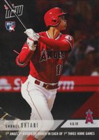 2018 Topps Now  #42 Shohei Ohtani Baseball Card