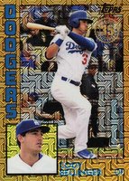2019 Topps Silver Pack 1984 Chrome Promo  #23 Cody Bellinger Gold Refractor Baseball Card