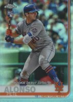 2019 Topps Chrome Update  #52 Pete Alonso Refractor Baseball Card