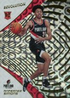 2018 Panini Revolution #137 Anfernee Simons Groove Basketball Card