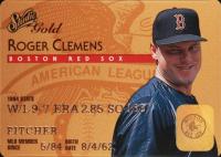 1995 Studio #16 Roger Clemens Gold Baseball Card