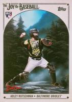 2023 Topps X Bob Ross the Joy of Baseball #90SP Adley Rutschman Variation Baseball Card