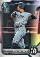 2022 Bowman Chrome Prospects #BCP182 Anthony Volpe Refractor Baseball Card