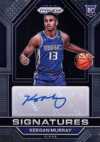 2022 Panini Prizm Rookie Signatures #RSIKMU Keegan Murray Basketball Card