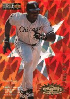 1996 Collector's Choice Crash the Game #CG10 Frank Thomas July 4-7 Baseball Card