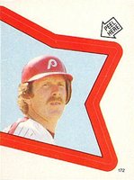 1983 Topps Stickers #172 Mike Schmidt Baseball Card