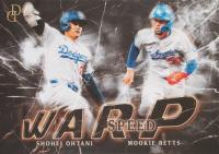 2025 Topps Dynamic Duals Warp Speed #WS03 Mookie Betts/Shohei Ohtani Baseball Card