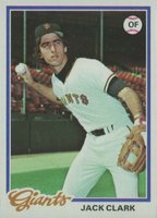 1978 Topps #384 Jack Clark Baseball Card
