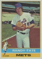 1976 Topps #549 Randy Tate Baseball Card