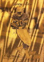 1995 Select Certified Gold Team #1 Jerry Rice Football Card
