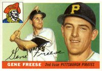 1955 Topps #205 Gene Freese Baseball Card