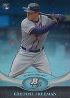 2011 Bowman Platinum #57 Freddie Freeman Baseball Card