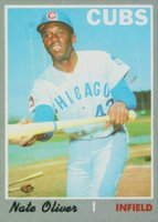 1970 Topps #223 Nate Oliver Baseball Card