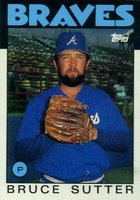 1986 Topps #620 Bruce Sutter Baseball Card