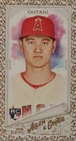 2018 Topps Allen & Ginter #100 Shohei Ohtani Mini-Gold Baseball Card