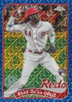 2024 Topps Silver Pack 1989 Chrome Promo #T89C83 Elly de La Cruz Blue Baseball Card