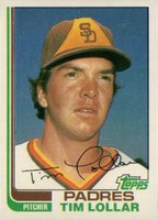 1982 Topps #587 Tim Lollar Baseball Card