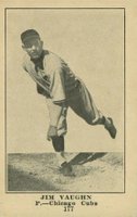 1917 Boston Store #177 Hippo Vaughn Baseball Card