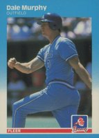 1987 Fleer Glossy #522 Dale Murphy Baseball Card