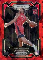 2023 Panini Prizm #129 Cam Whitmore Red Ice Basketball Card