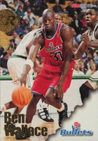 1996 Hoops #314 Ben Wallace Basketball Card