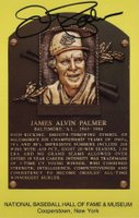 1999 Hall of Fame Autographs # Jim Palmer Yellow HOF Plaque Baseball Card