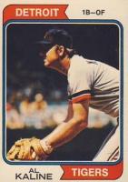 1974 O-Pee-Chee #215 Al Kaline Baseball Card