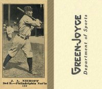 1916 Green-Joyce #132 J. A. Niehoff Baseball Card