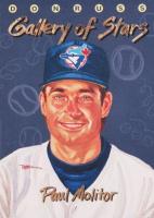 1993 Donruss Triple Play Gallery of Stars #GS-6 Paul Molitor Baseball Card