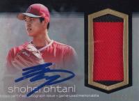 2018 Topps Dynasty Autographed Patch #SO7 Shohei Ohtani Baseball Card