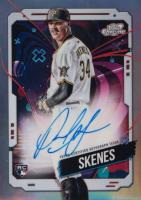 2024 Topps Chrome Cosmic Cosmic Chrome Autographs #PS Paul Skenes Baseball Card