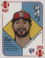 2021 Topps 1951 Blake Jamieson #52 Dylan Carlson Baseball Card