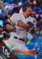2016 Topps Chrome Sapphire Edition #85 Corey Seager Baseball Card