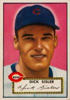 1952 Topps #113 Dick Sisler Baseball Card