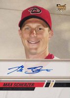 2008 Stadium Club #173 Max Scherzer Autograph Baseball Card