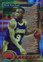 1993 Finest #50 Nick Van Exel Refractor Basketball Card