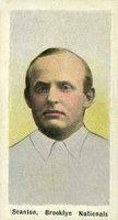 1910 Sporting Life # Doc Scanlon Correct spell Scanlan Baseball Card