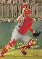 1999 Metal Universe #39 Mike Lieberthal Precious Metal Gems Baseball Card